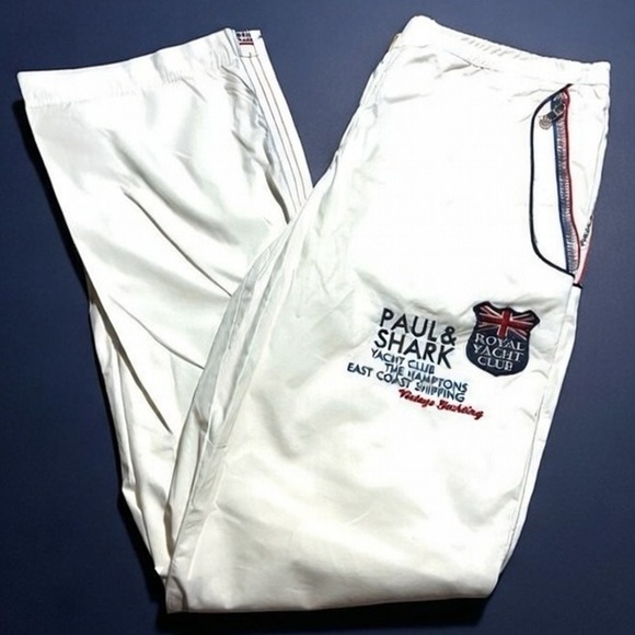 Paul & Shark White Chinos for Men Size 32
